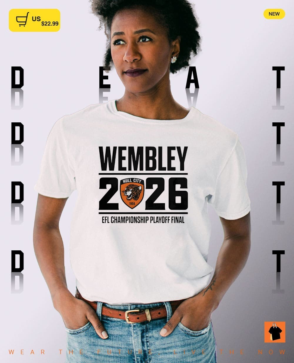 Hull City FC Wembley Calling 2026 EFL Championship Playoffs Final shirt