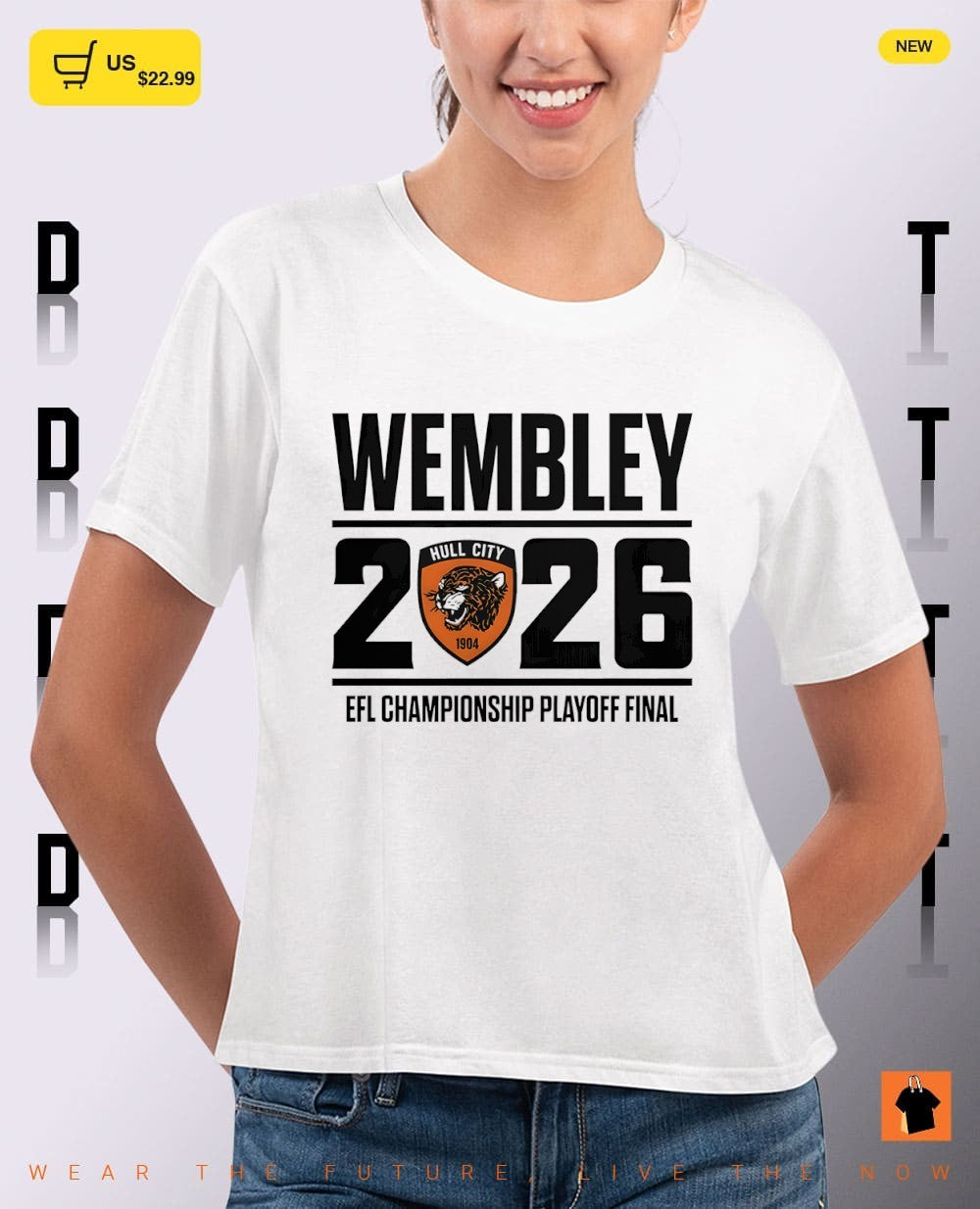 Hull City FC Wembley Calling 2026 EFL Championship Playoffs Final shirt