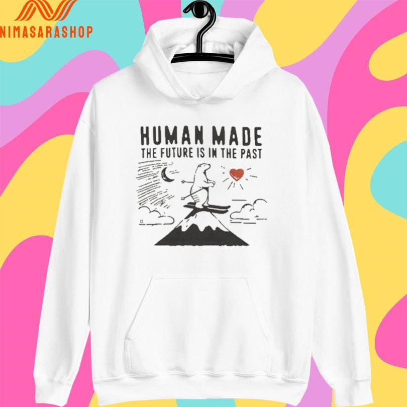 Human Made The Future Is In The Past Sun Heart Shirts