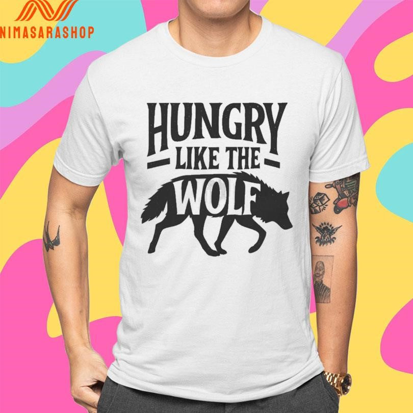 Hungry Like The Wolf Vintage Shirts