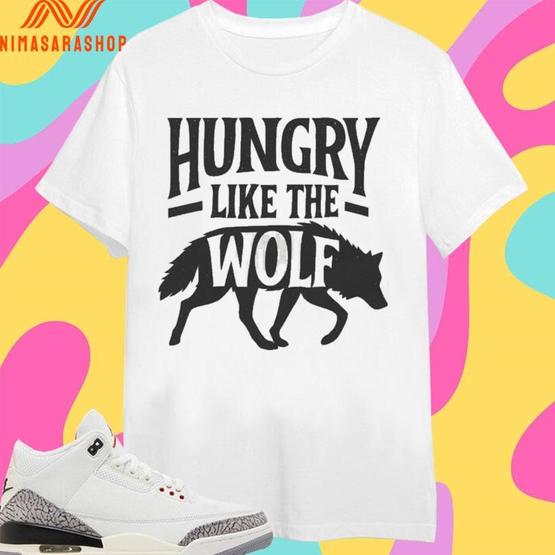 Hungry Like The Wolf Vintage Shirts