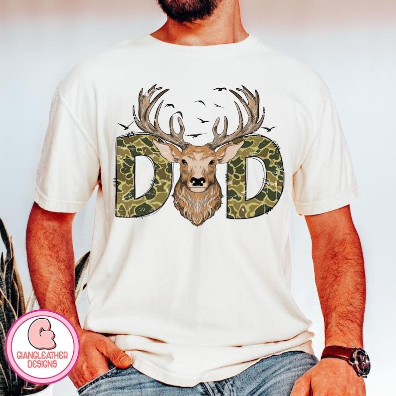 Hunter Dad shirt,dad shirt,Deer Hunting shirt,Hunter Dad shirt,Hunting Shirt,Best Buckin Dad Ever png,Deer dad...
