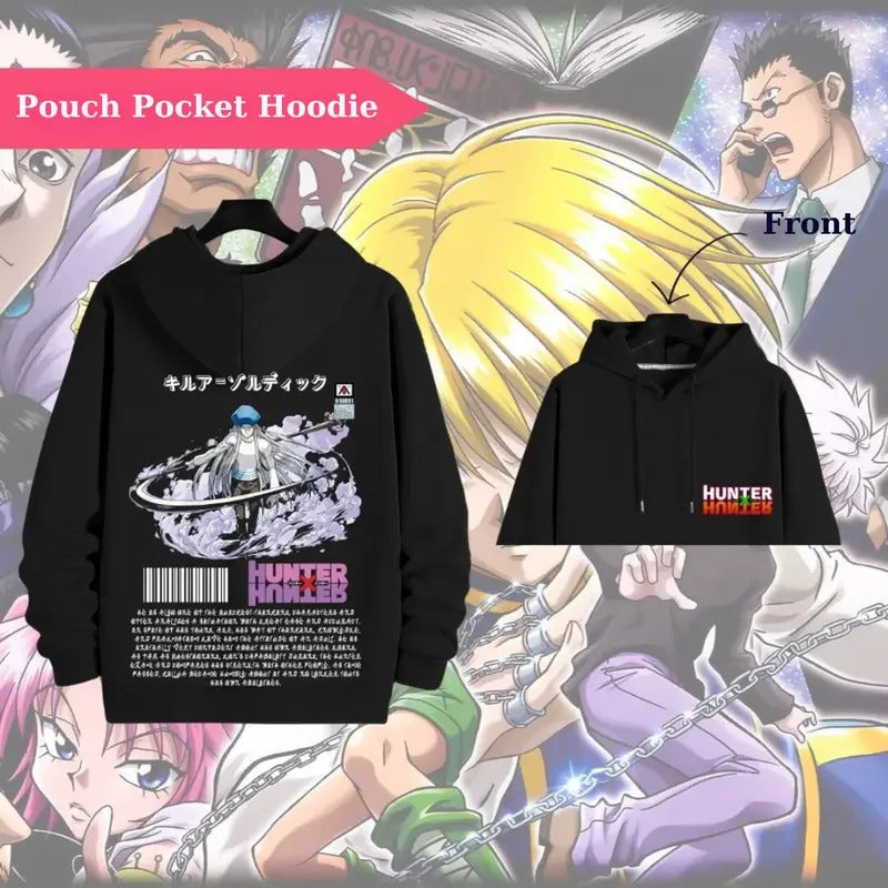 Hunter x Hunter Kaito 2 sides Hoodie and T-Shirt - Vintage Anime Design, All Sizes, Unisex Sweatshirt | PrintMintTees.com