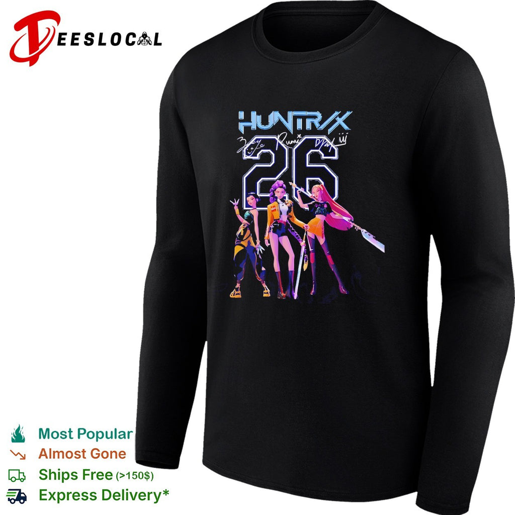 Huntrax 26 Zaye Rumi Blay ii Signatures Team Warriors Anime shirt