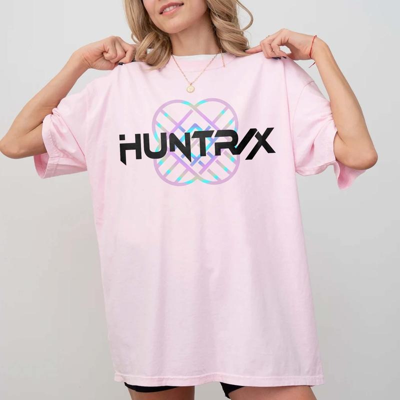 Huntrix Girls Shirt, Huntrix Demon Hunters Shirt, Mira Rumi Joey Shirt, Demon Hunter Merch, Gift For Kpop Fan, Kpop Shirt...