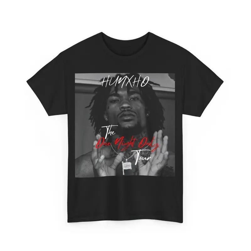 Hunxho The One Night Only Tour 2024 Tshirt, Hunxho Shirt, Hunxho Merch, Hunxho Fan, Hunxho Artist Shirt, Hiphop Artists,...