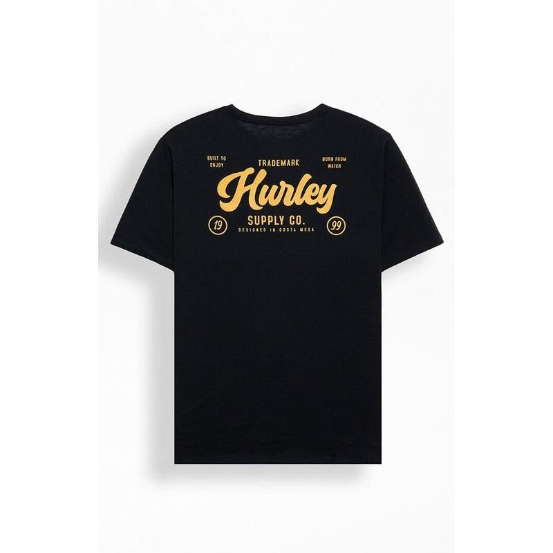 Hurley Men's Raceway Slub T-Shirt - Multicolor Hoodie Sweatshirt | PrintMintTees.com