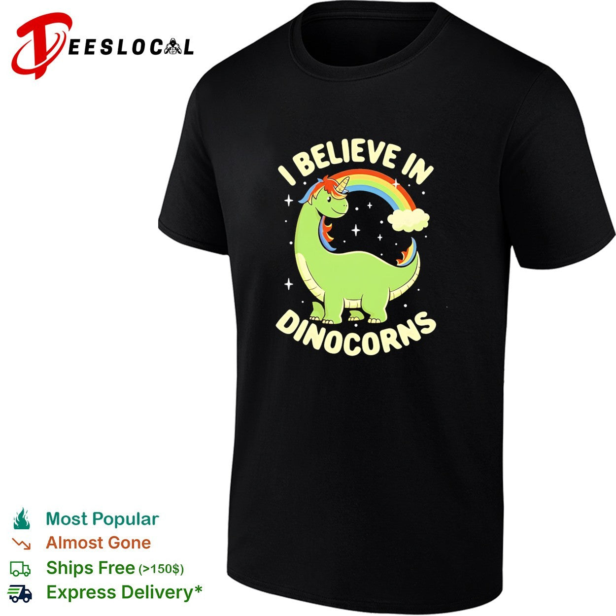 I Believe in Dinocorns dinosaur unicorn vintage shirt