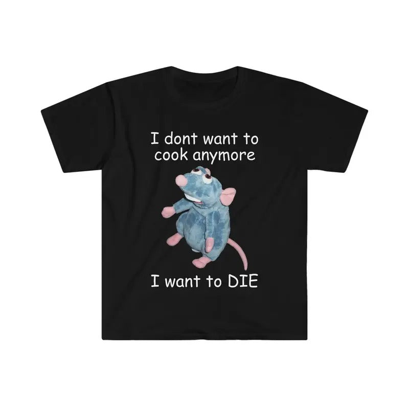 I Don't Want To Cook Anymore Shirts, meme shirt Hoodie Sweatshirt | PrintMintTees.com