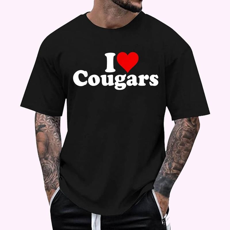 I Heart My Cougar T-Shirt