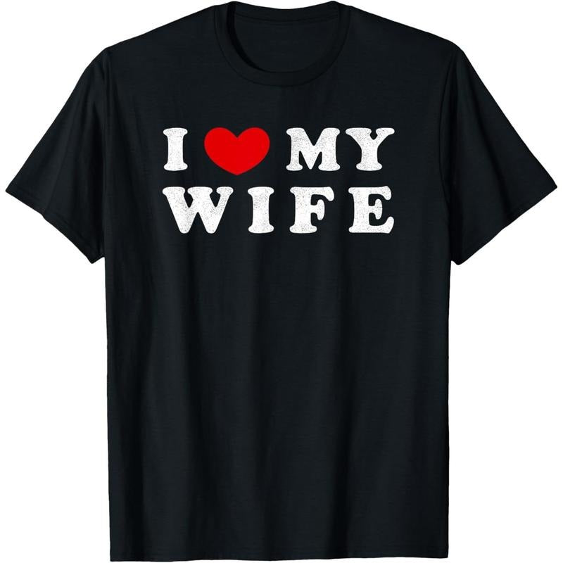 I Heart My Wife, I Love My Wife T-Shirt made in usa Hoodie Sweatshirt | PrintMintTees.com