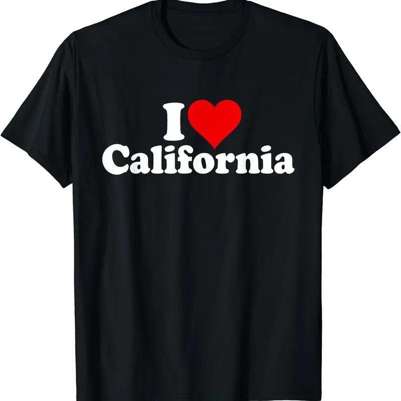 I LOVE HEART CALIFORNIA CALI T-Shirt Hoodie, Sweatshirt | PrintMintTees.com