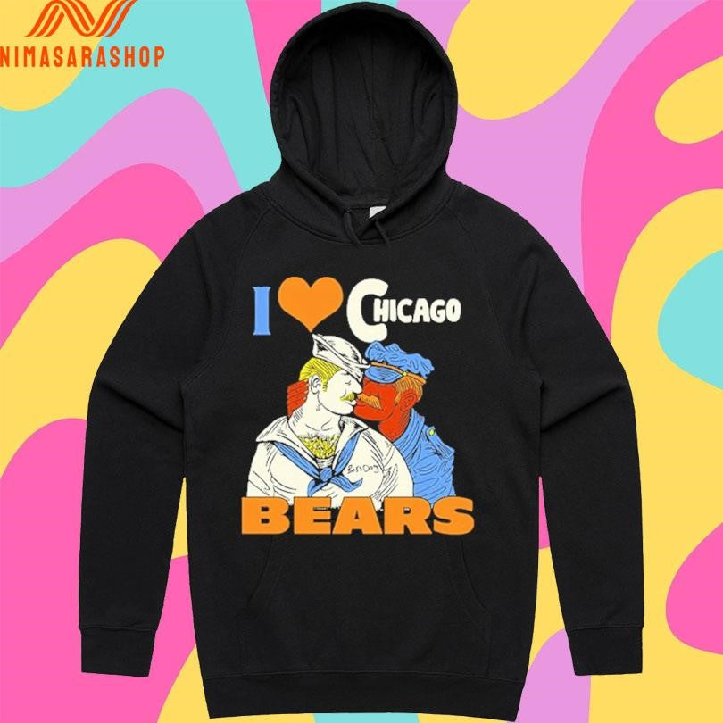 I Love Chicago Da Bears Shirts