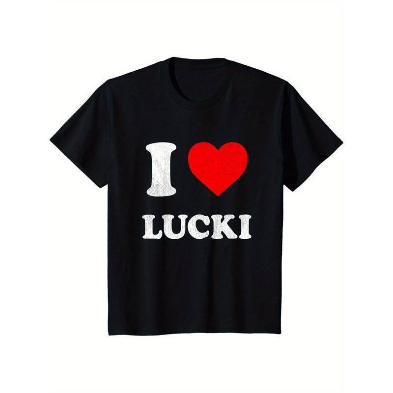 I Love Lucki Shirt T-Shirt made in usa Hoodie Sweatshirt | PrintMintTees.com
