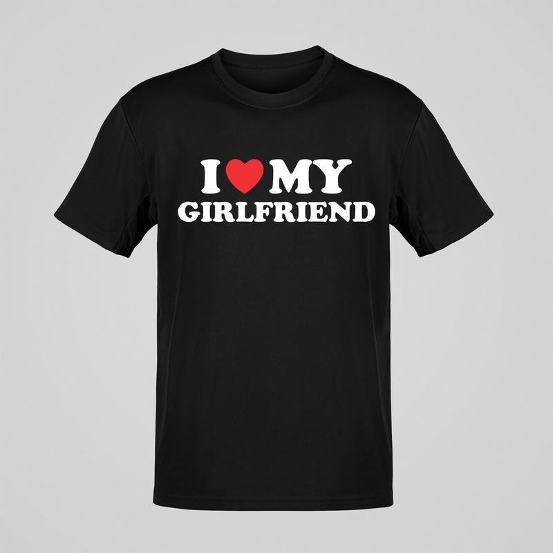 I Love My Girlfriend T-shirt, I Heart My Girlfriend Shirt  T-shirt, sweater and Hoodie Sweatshirt | PrintMintTees.com
