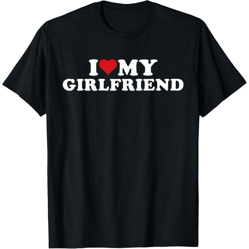 I Love My Hot Girlfriend I Heart My Hot Girlfriend GF T-Shirt made in usa Hoodie Sweatshirt | PrintMintTees.com