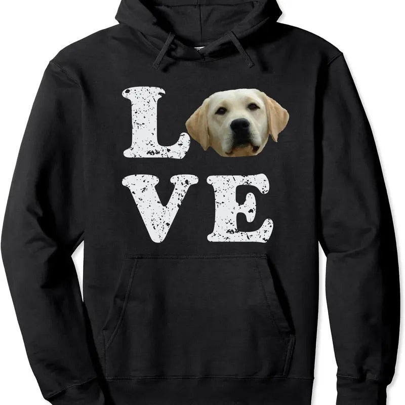 I Love My Yellow Lab Hoodie | Unisex Hooded Sweatshirt Shirt | PrintMintTees.com