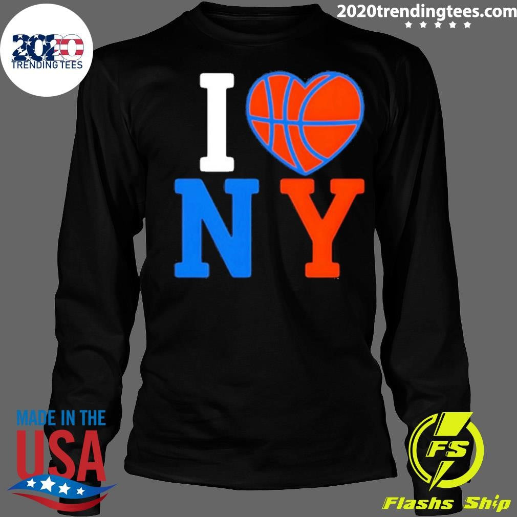I Love Ny New York Knicks Nba Basketball Playoffs 2026 Shirt