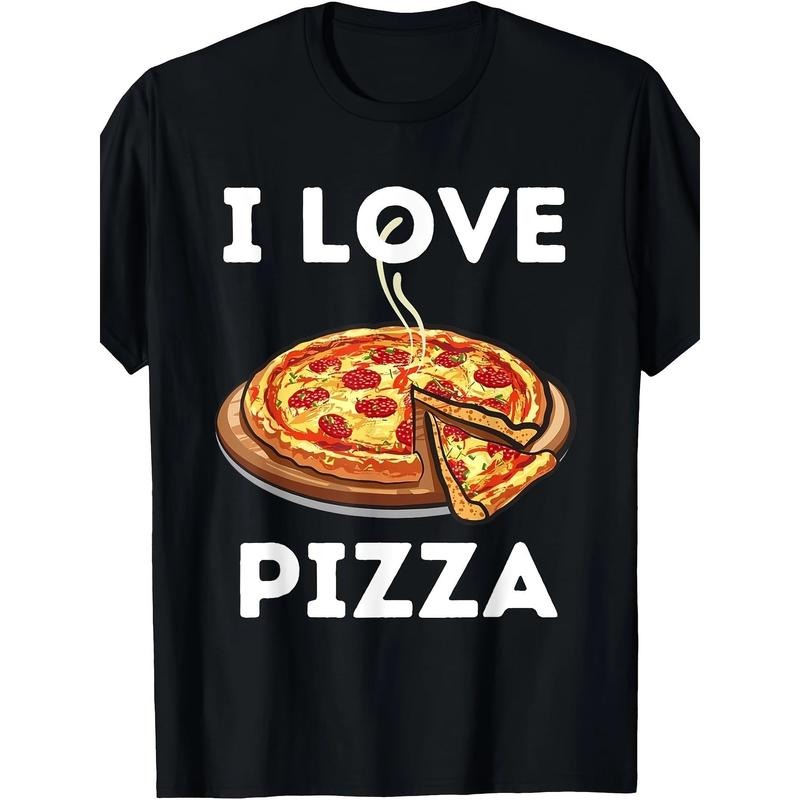 I Love Pizza - Food Lover Foodie T-Shirt made in usa Hoodie Sweatshirt | PrintMintTees.com