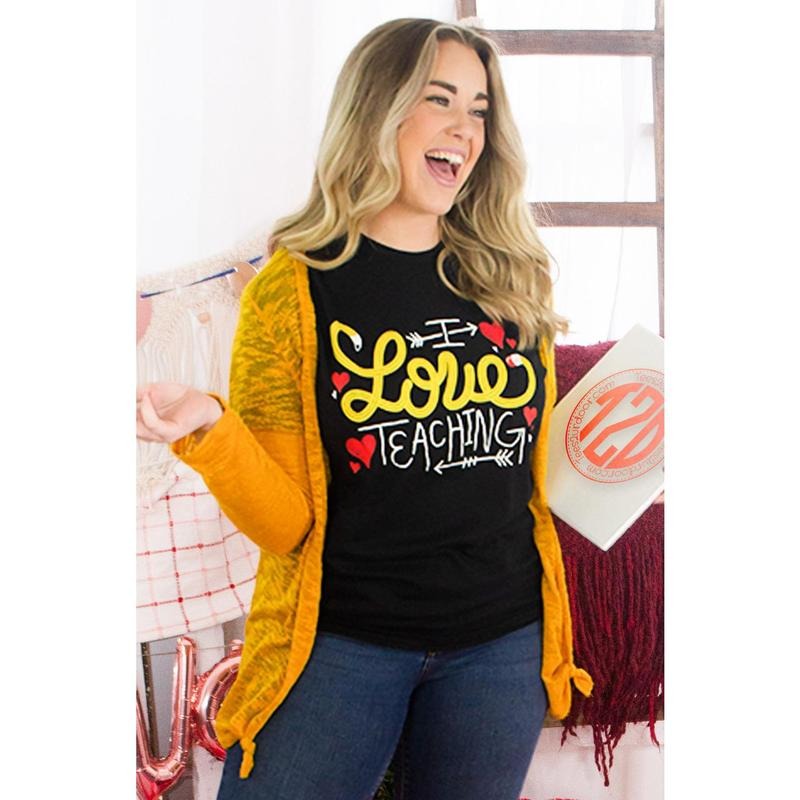 I Love Teaching T-Shirt Hoodie Sweatshirt | PrintMintTees.com