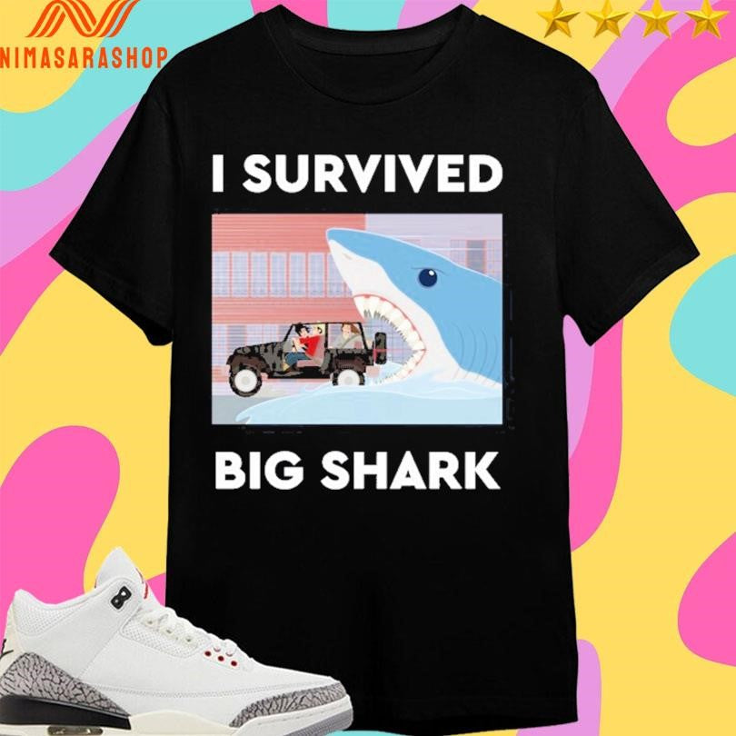 I Survived Big Shark Shirts