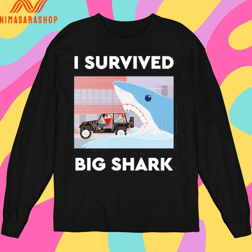 I Survived Big Shark Shirts