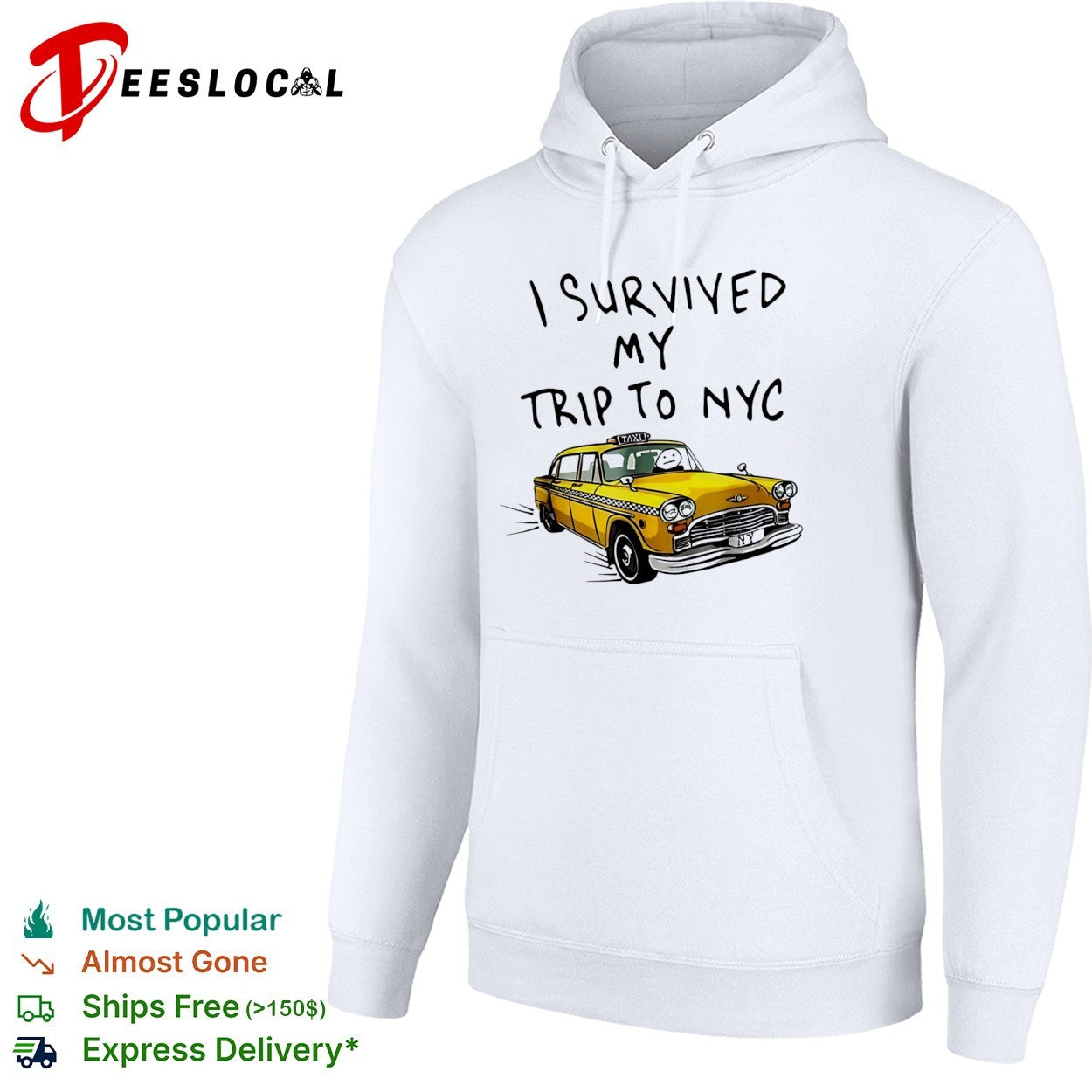 I Survived My Trip To NYC Taxi Meme shirt