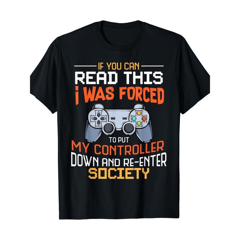 I Was Forced to Put down the Handle-Funny Game T-shirt-220G made in usa Hoodie Sweatshirt | PrintMintTees.com
