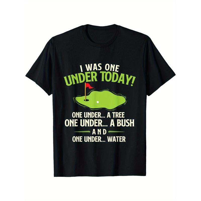I Was One Under Today - Golfer Golf Lover Golfing T-Shirt Made in USA Hoodie Sweatshirt | PrintMintTees.com