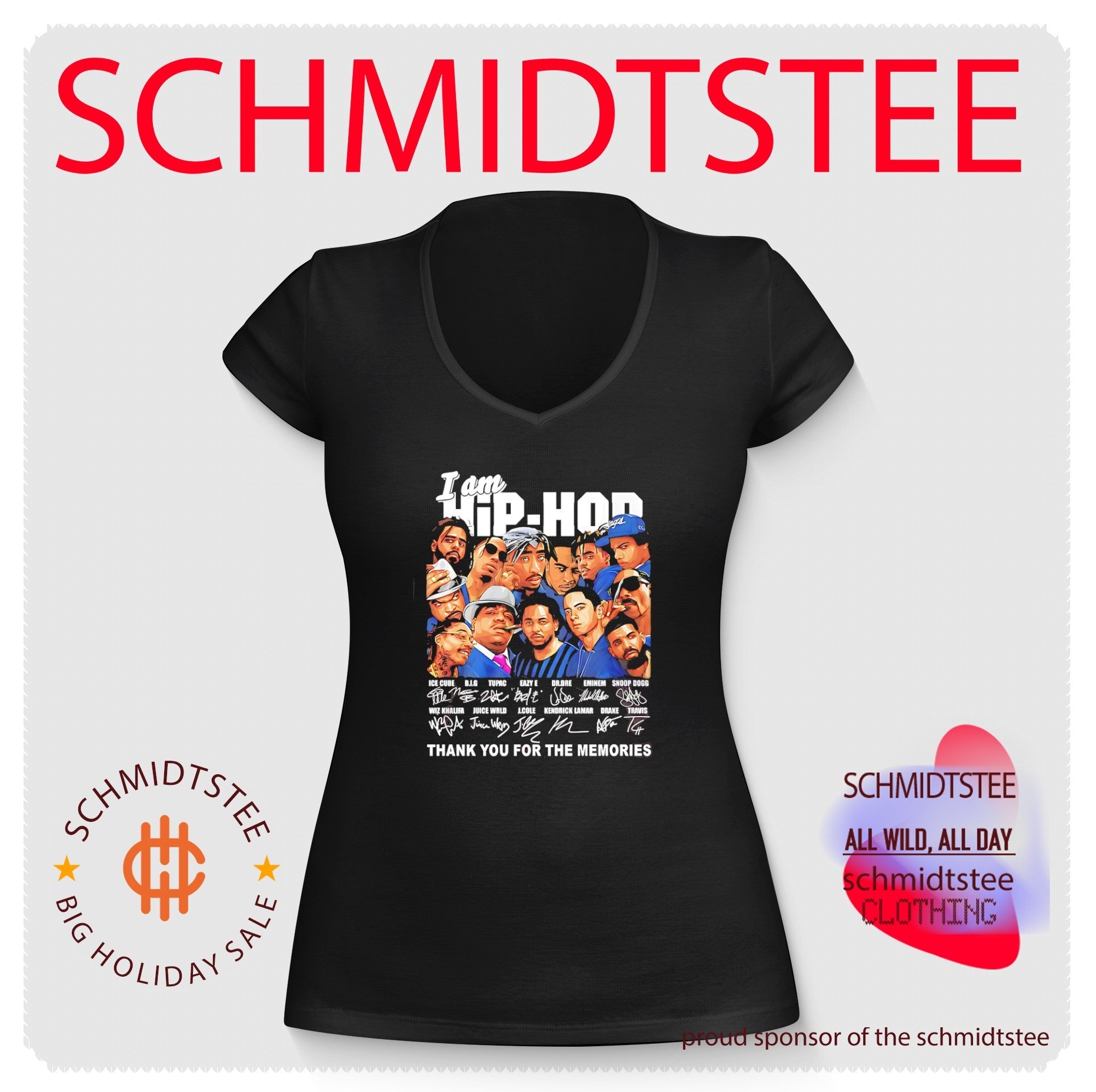 I am Hip-hop thank you for memories signature shirt