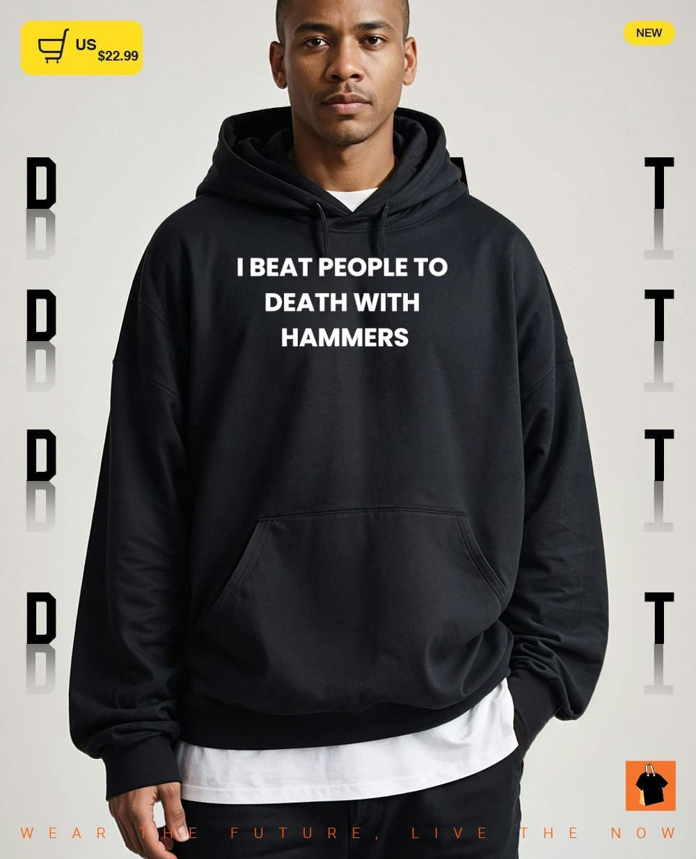 I beat people to death with hammers shirt
