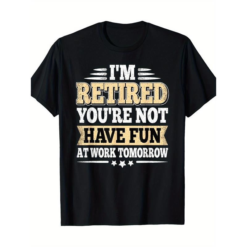 I'm Retired You Are Not Retro Vintage Retirement Retire T-Shirt Made in USA Hoodie Sweatshirt | PrintMintTees.com