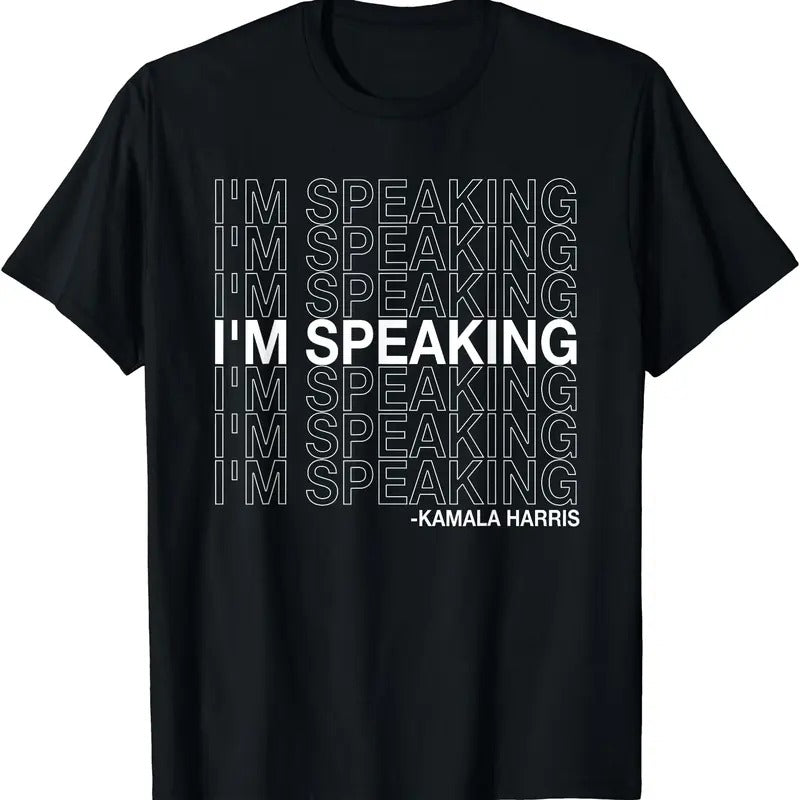 I'm Speaking Kamala Harris Funny Vice Presidential Debate T-Shirt Hoodie, Sweatshirt | PrintMintTees.com