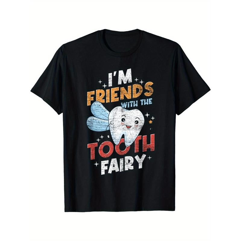 I'm a friend of the Tooth Fairy's fun dental assistant T-shirt Made in USA Hoodie Sweatshirt | PrintMintTees.com