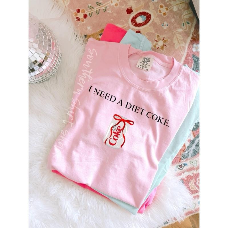 I need a diet cola T shirt  | blossom comfort colors t shirt Hoodie Sweatshirt | PrintMintTees.com