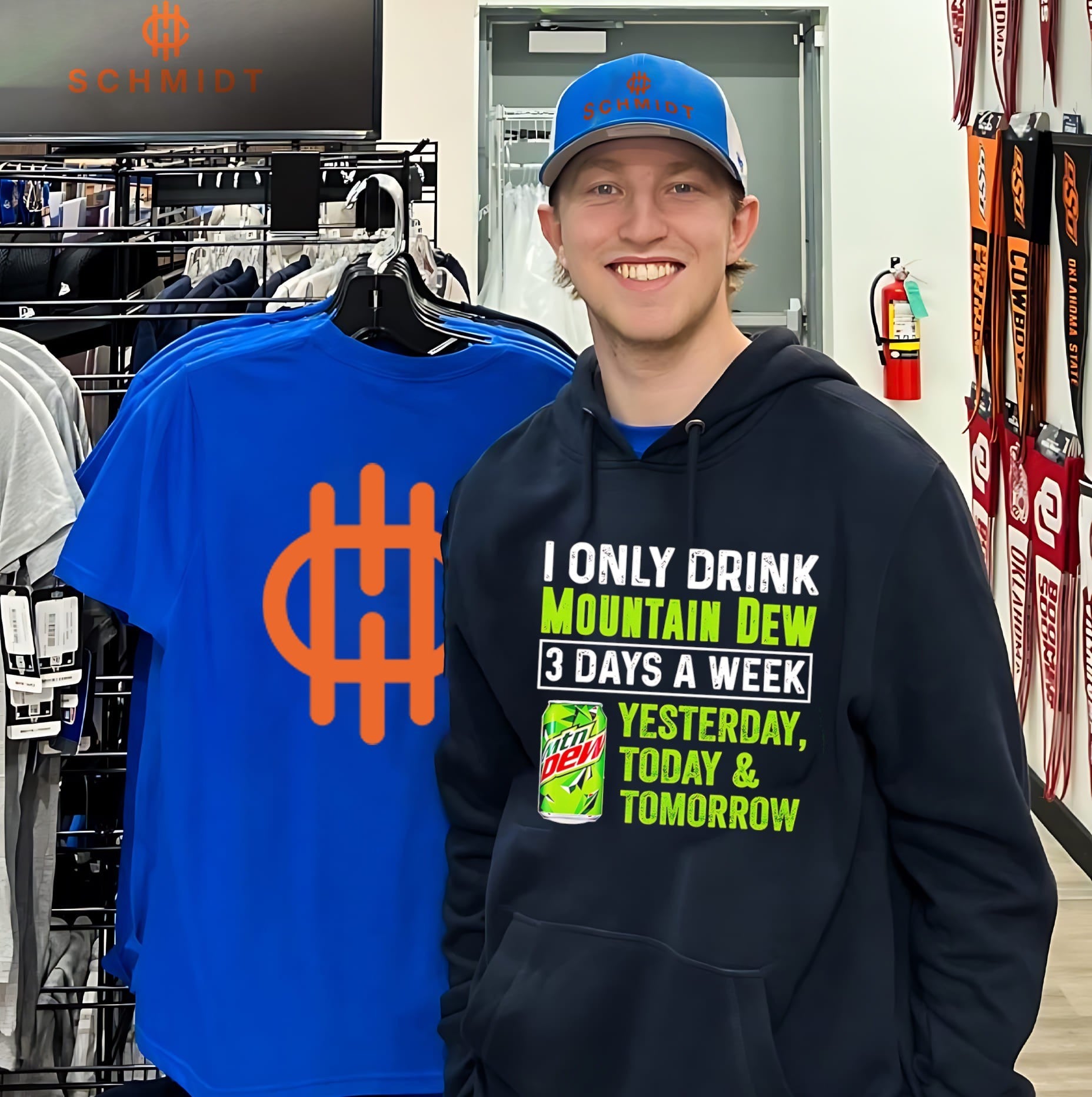 I only drink Mountain Dew 3 days a week shirt