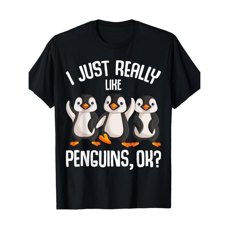 I really like the Penguin T-shirt -100% Cotton Made in USA Hoodie Sweatshirt | PrintMintTees.com