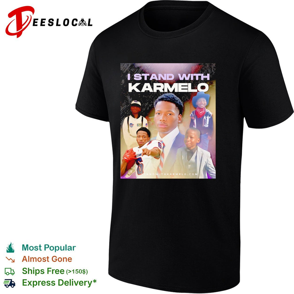 I stand with Karmelo community support shirt