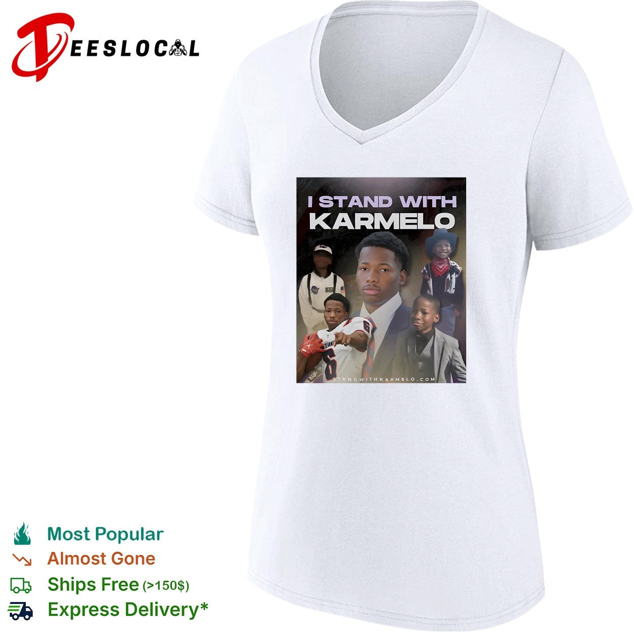 I stand with Karmelo support shirt