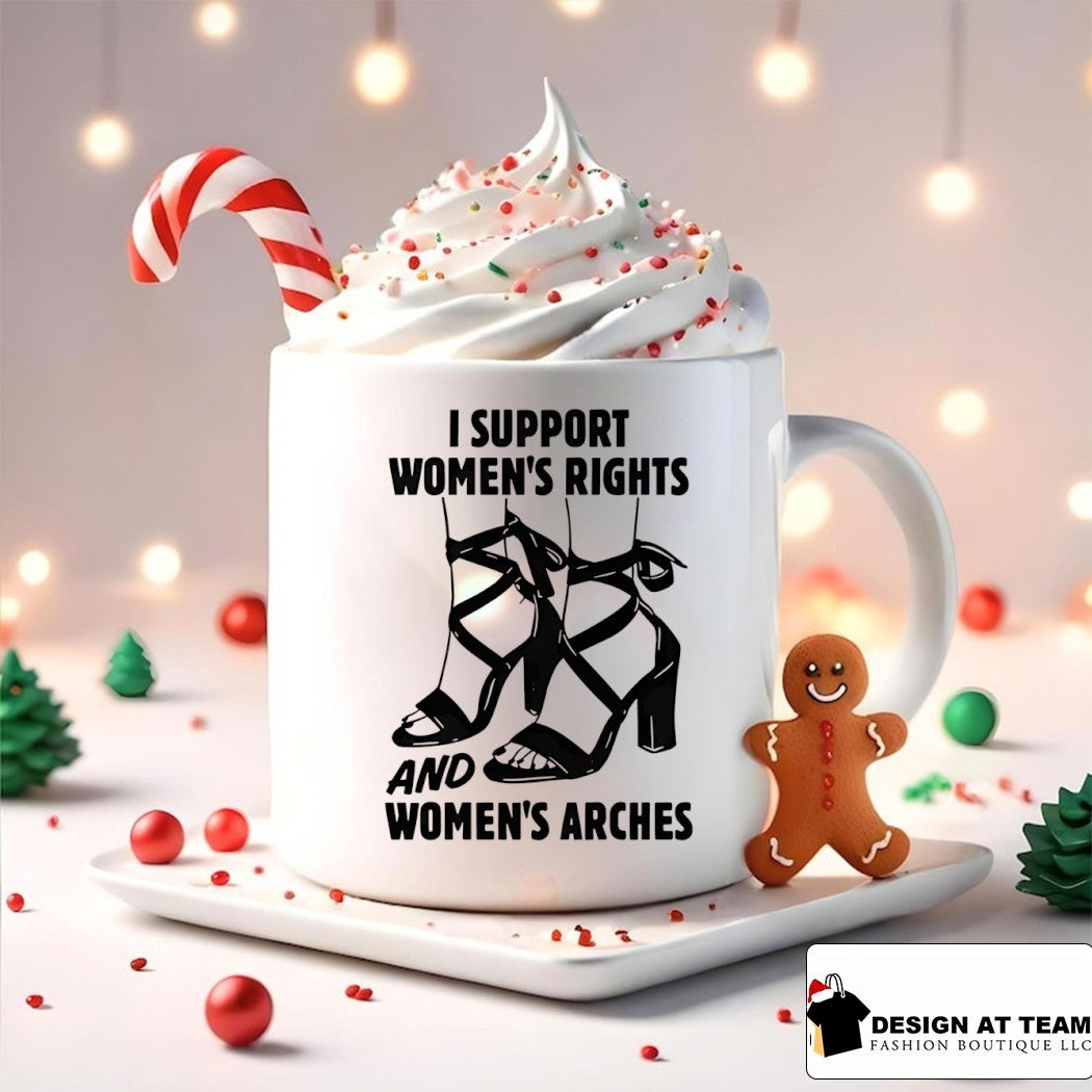 I support women’s rights and women’s arches shirt