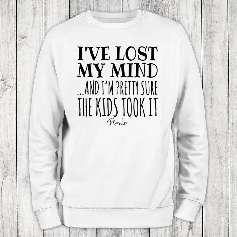 I've Lost My Mind And I'm Pretty Sure The Kids Took It Sweatshirt, #cute #teacher #kids Shirt Hoodie | PrintMintTees.com