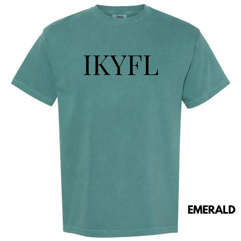 IKYFL Bold Letter Comfort Colors T-Shirt 'NLB' Hoodie, Sweatshirt | PrintMintTees.com