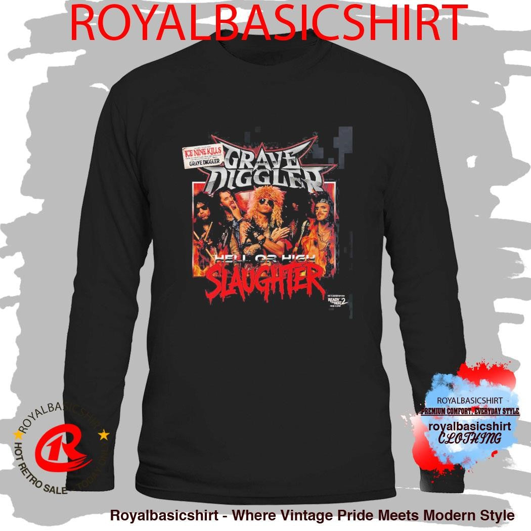 Ice Nine Kills Grave Diggler Hell Or High Slaughter From Ready Or Not 2 Here I Come T-Shirt