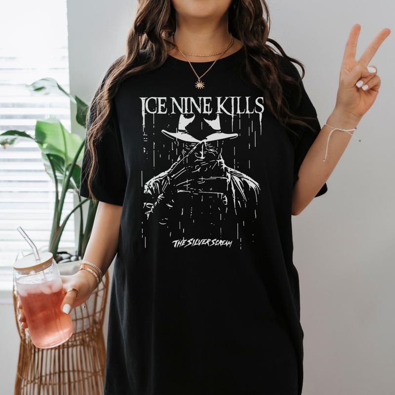 Ice Nine Kills TShirt Freddy Krueger Fan T Shirt A Nightmare on Elm Street Horror Halloween Gift Halloween Party Hoodie...