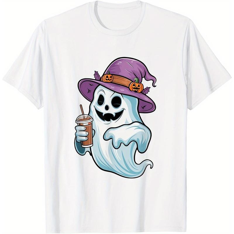 Iced coffee T-shirt Halloween Made in USA Hoodie Sweatshirt | PrintMintTees.com