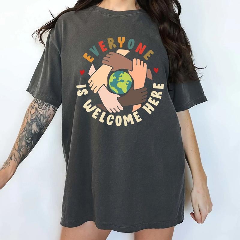 Idaho Teacher Comfort Colors Shirt, Everyone Is Welcome Here T-shirt, In This Room Everyone Is Welcome Graphic Tee,...