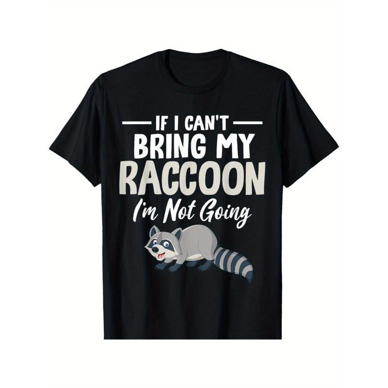 If I-Can't Bring My Raccoon I'm Not Going Funny Raccoon T-Shirt made in usa Hoodie Sweatshirt | PrintMintTees.com