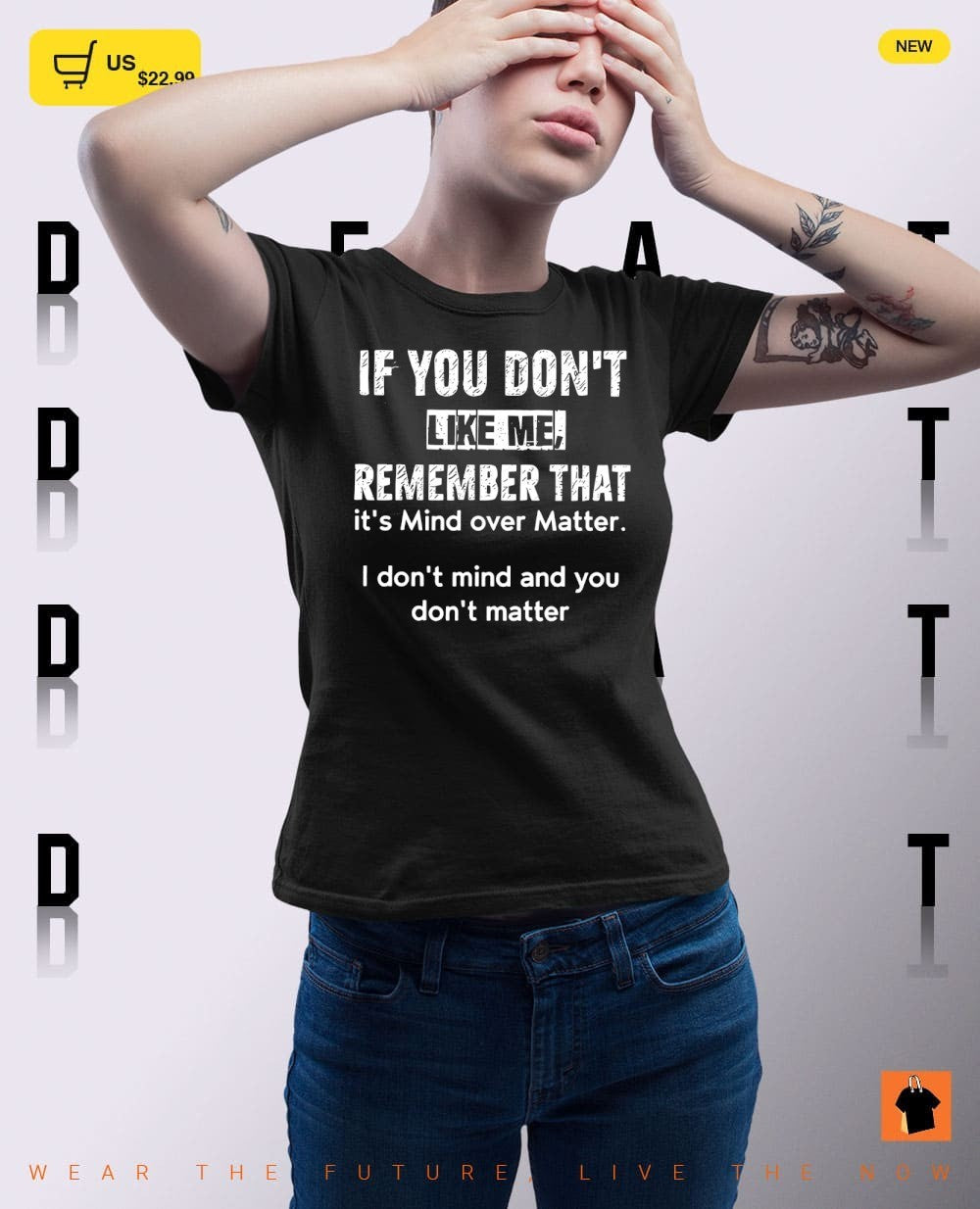 If you don’t like me remember that it’s mind over matter I don’t mind and you don’t matter shirt