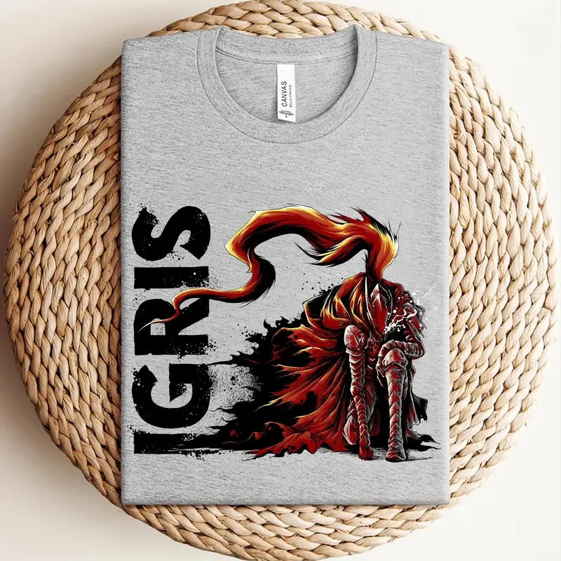 Igris Bloodred Shirt Solo Leveling Anime Shirt Him Her Igris Anime Shirt Hoodie Sweatshirt