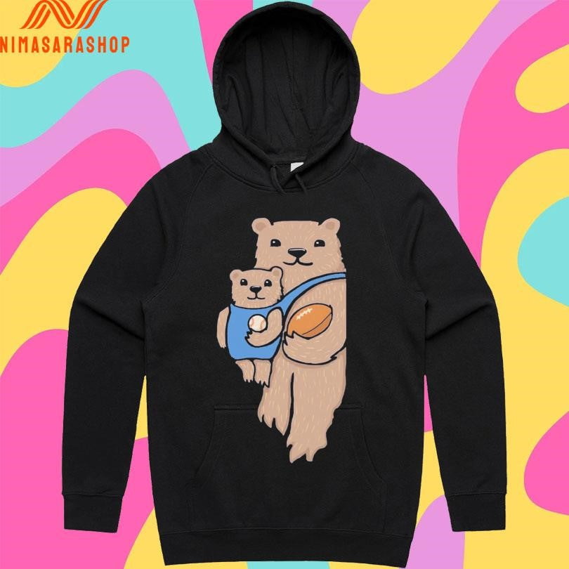 Illinois Bear And Cub Baseball Shirts